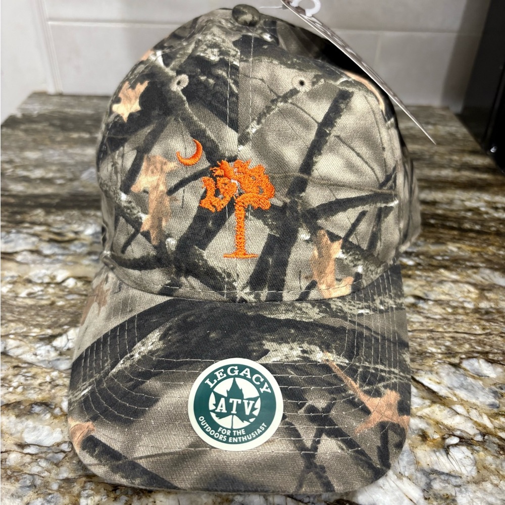 Legacy Camouflage Cap with Orange Tree Logo